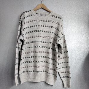 Vintage Cape Isle Knitters  Sweater   Size L